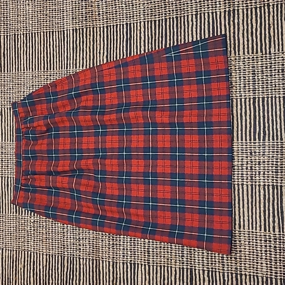 VINTAGE PENDLETON PLAID WOOL SKIRT SUIT - Picture 11 of 15